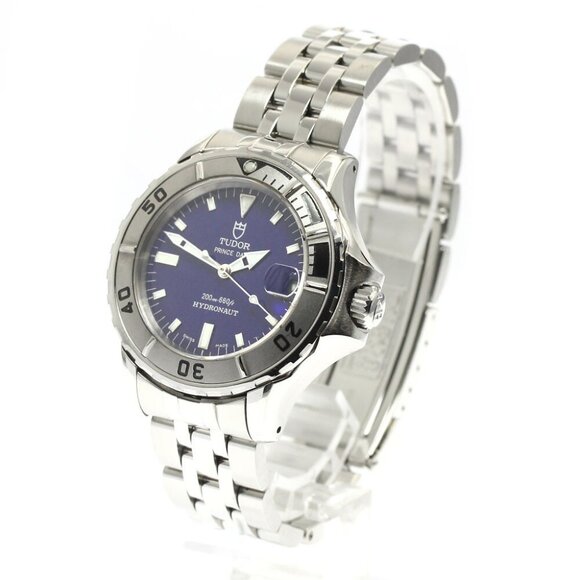 TUDOR Hydro Naut 85190P Date blue Dial Automatic Men's Watch